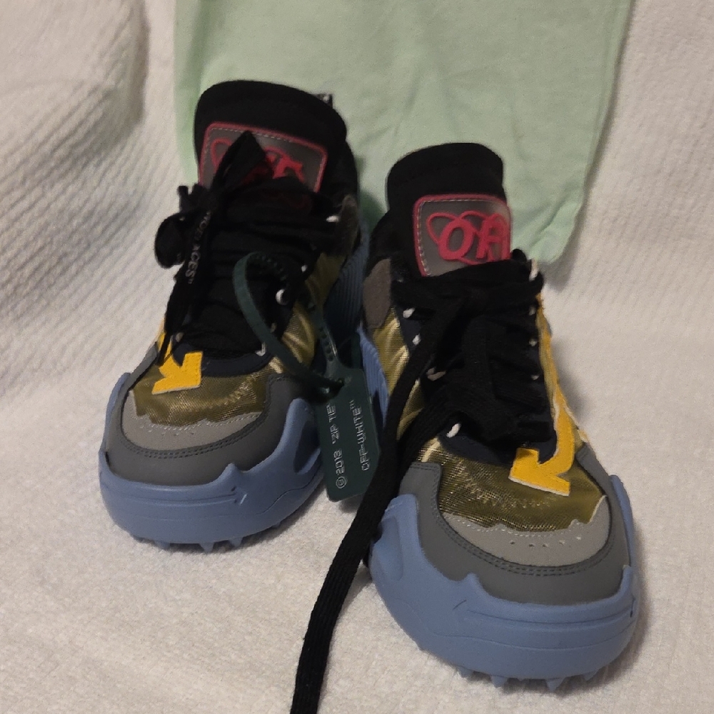 Colorful Sneakers with Black Laces